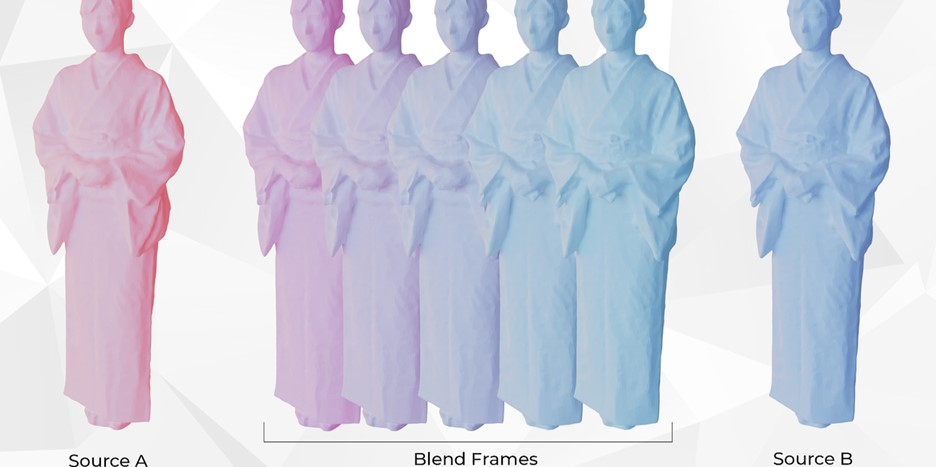 Holosuite blend tool