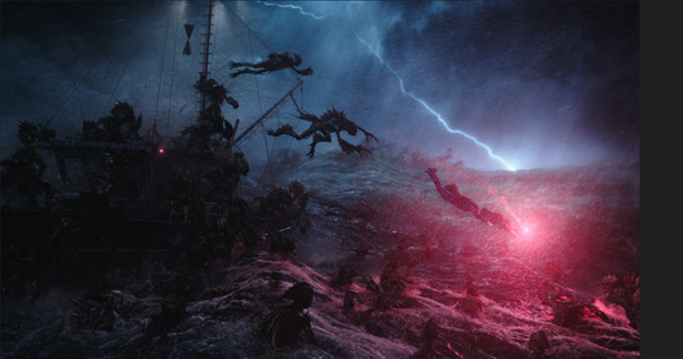 Aquaman movie scene