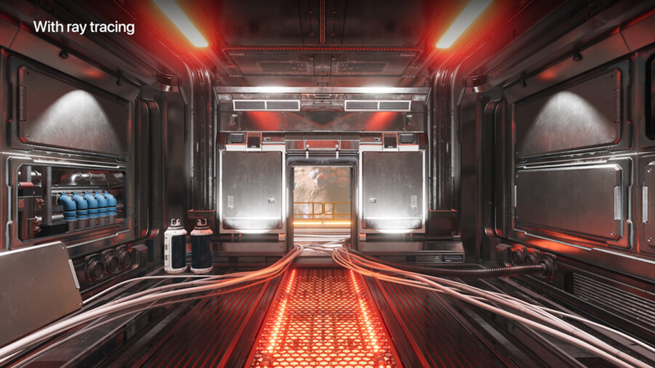 Ray-tracing examples on iPhone.