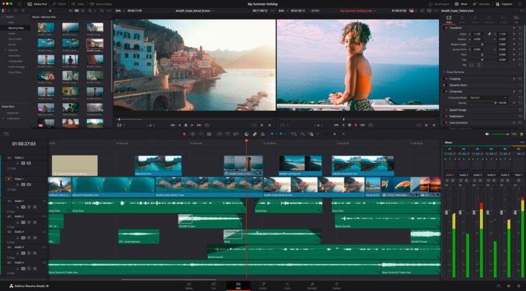 Blackmagic Design UI