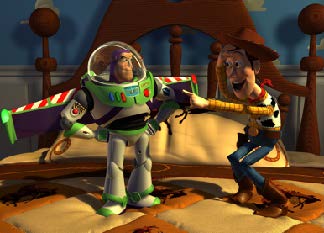 pixxar Buzz and Woody
