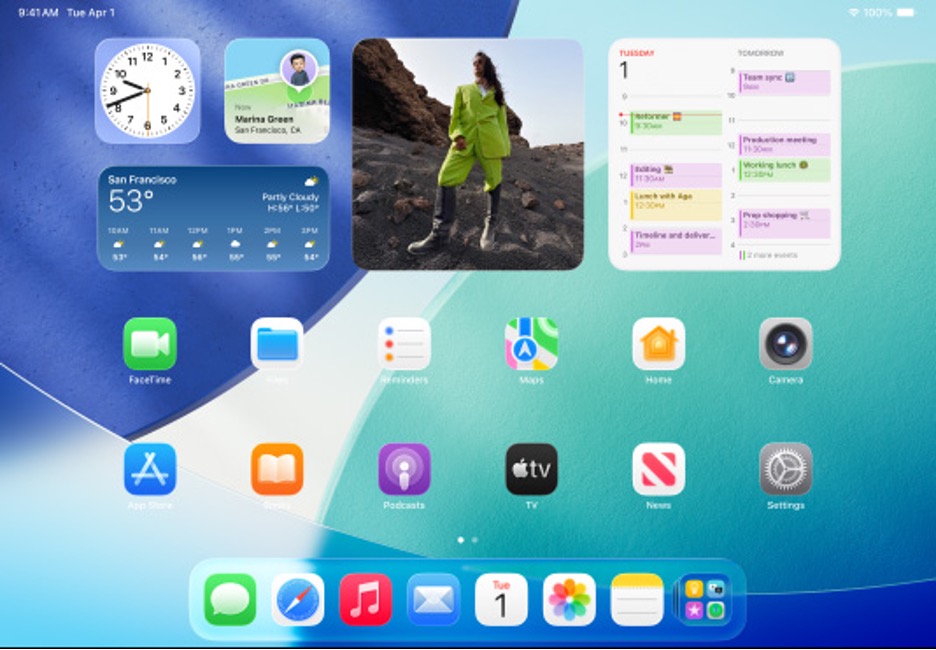 mac1 iPad screen