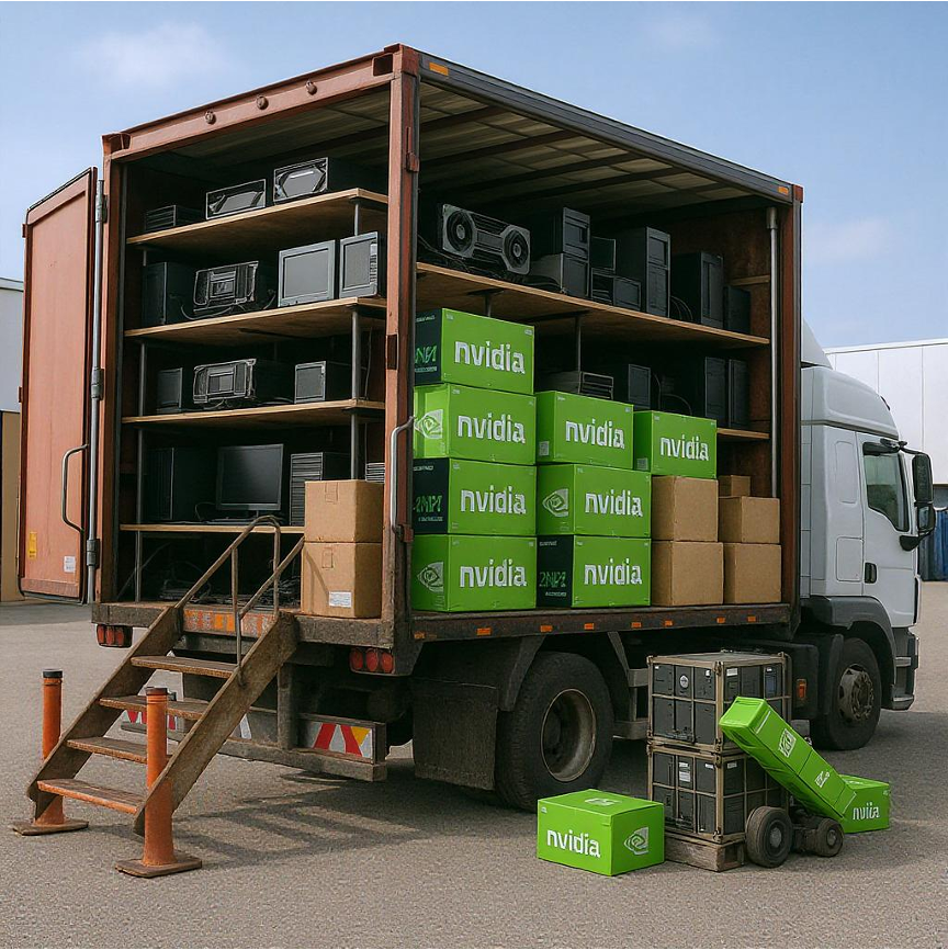 Nvidia truck load