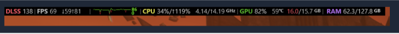 steamm overlay bar