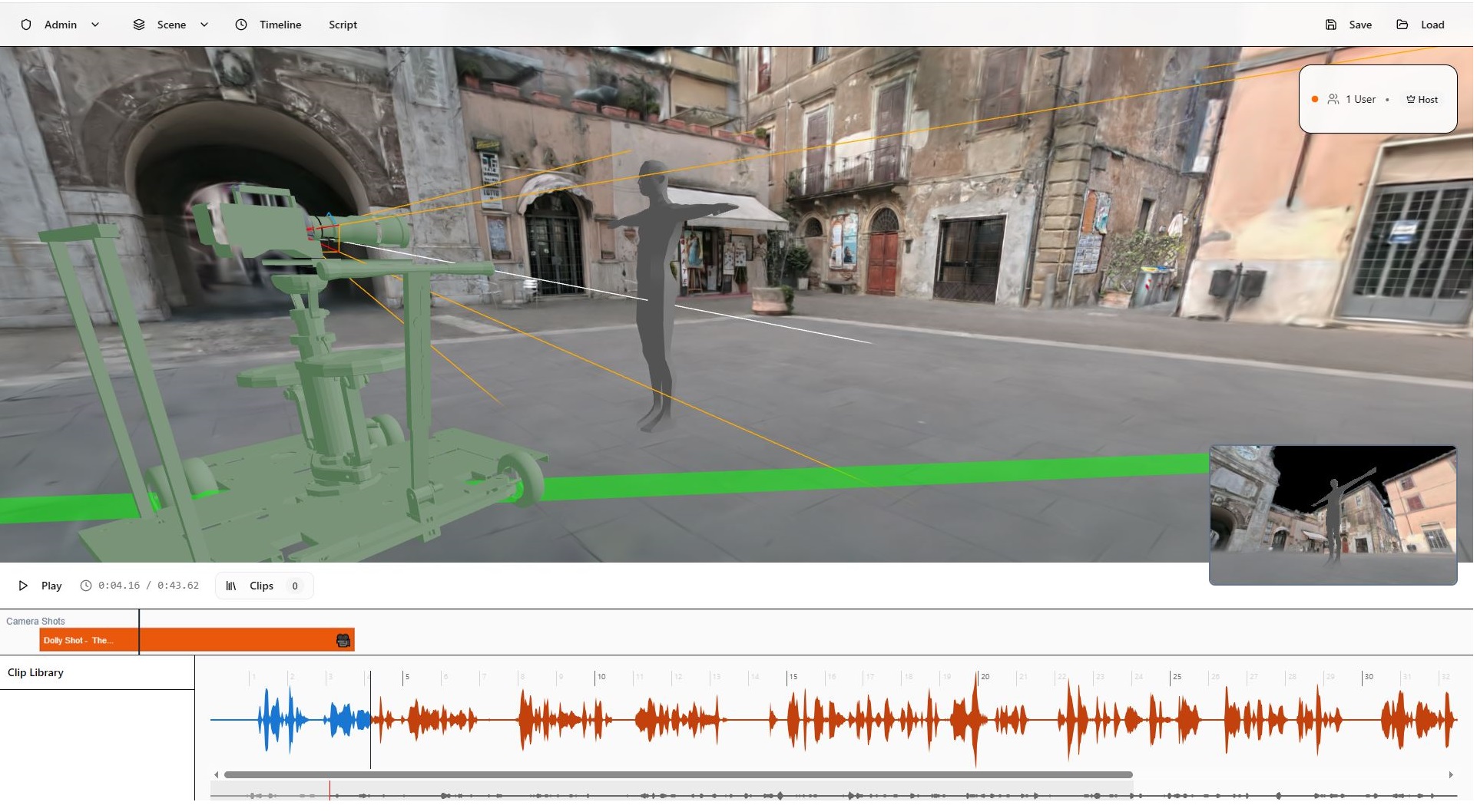 SparkShotPage Spark screen