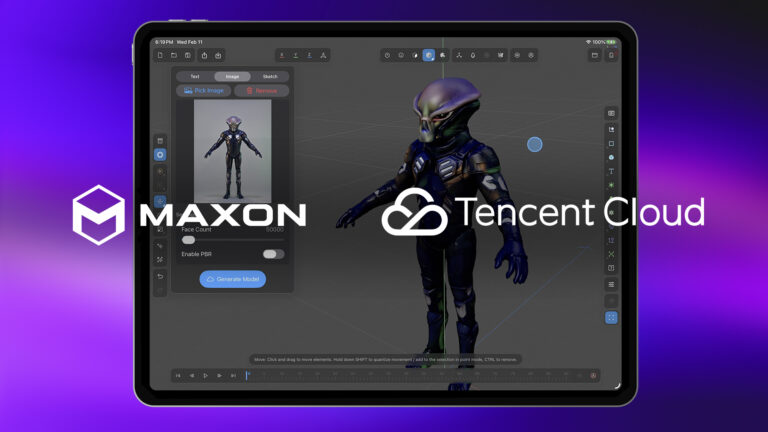 Maxon Tencent Cloud partner