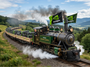 Jensen on coal train