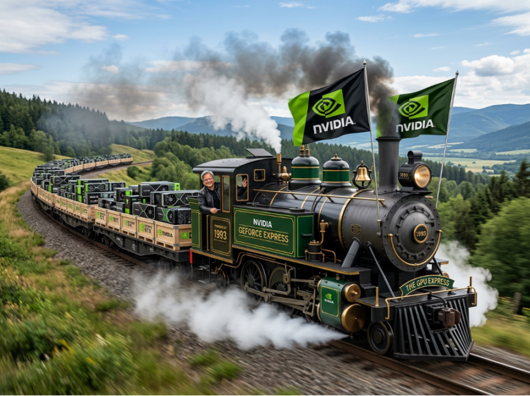 Jensen on coal train