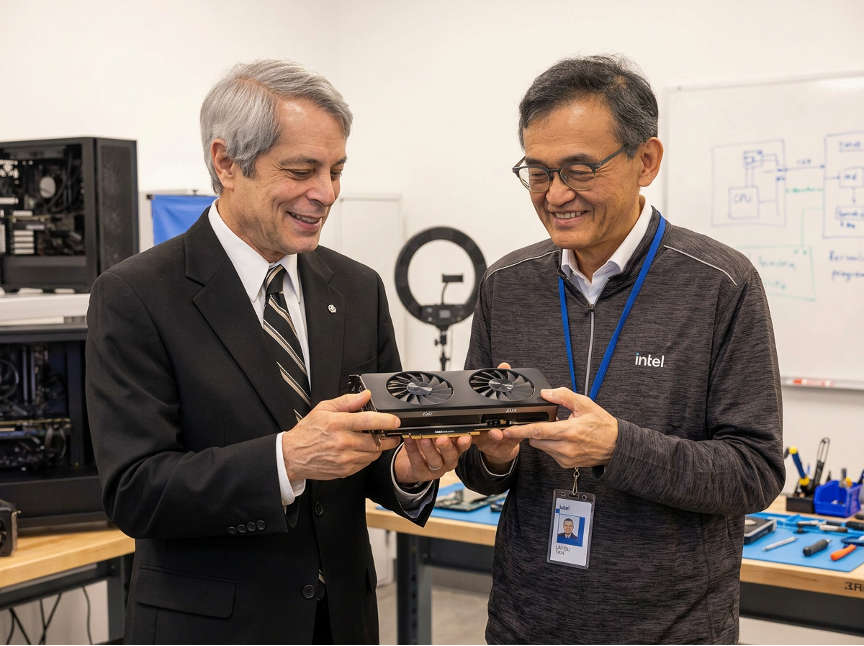 Matrox and intel leaders